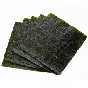 Factory Dark Green Color 100 Sheets Different Grade Dried Roasted Seaweed Sushi Nori