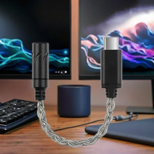 Bộ chuyển đổi âm thanh Loại C đến 3.5mm cho điện thoại máy tính bảng kết nối tai nghe độ trung thực cao truyền không mất dữ liệu - Product Image 4