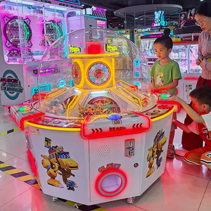 Distributeur automatique de jeux de sucette à pièces <span class=keywords><strong>pour</strong></span> 5 joueurs <span class=keywords><strong>pour</strong></span> bonbons et gommes <span class=keywords><strong>pour</strong></span> enfants Machine d'arcade Distributeur automatique d'œufs torsadés <span class=keywords><strong>pour</strong></span> enfants - Product Image 4