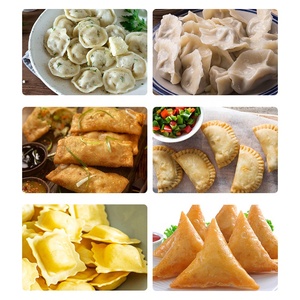 Para fabrica de maquinaria empanada Abjz-200 tự động springroll thịt súp bánh bao làm cho hình thức máy - Product Image 4