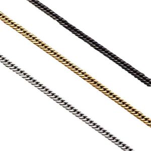Cadenas de Acero Inoxidable 316L Modernas y Resistentes al Deslustre, Personalizadas al por Mayor, con Baño de Oro de 14k y 18k, Cadena para Hombre - Product Image 6