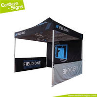 Tenda Balap Kustom dengan Logo Anda, Rangka Super Kuat dan Kain Tahan Lama