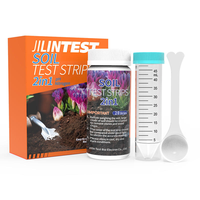 Kit de bandelettes de test de sol professionnel 2-en-1, testeur de pH du sol, d'azote et de flocculation pour l'entretien des jardins, des pelouses et des plantes potagères