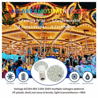 Ampoules LED Cabochon E14/E10 pour Décorations Extérieures 60V/24V Lumières à Point d'Amusement