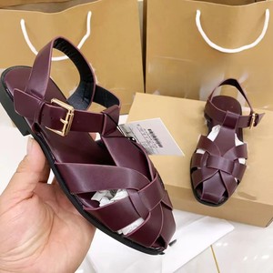 Sandalias Romanas Planas Tejidas Estilo Coreano para Mujer, Tendencia de Moda Otoñal, Cierre Deslizante, Estilo Informal para Exteriores - Product Image 4
