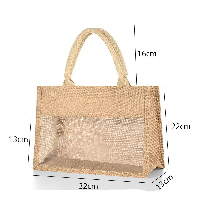 50 шт., Индивидуальная сумка из мешковины с логотипом и дизайном