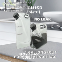 Pochette Doypack Personnalisable en PE Stratifié pour Boissons (Eau, Jus, Vodka, Whisky, Sodas Minéraux, Vin) – Format Gallon