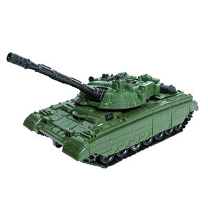 Véhicule de combat militaire en plastique pour enfants, jouet de jeu de rôle militaire, emballé dans un sac en filet - Product Image 1