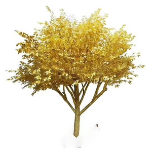 Nhân Tạo Vàng Banyan <span class=keywords><strong>Tree</strong></span>, cao cấp tùy chỉnh cây vàng lớn tiền vàng làm cho cây khách sạn Trung tâm mua sắm trang trí - Product Image 3