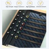 Offre Spéciale : Machine de Pilates Reformer Pliable en Bois Robuste avec Boîte d'Assise et Planche de Saut – Lit de Pilates Commercial