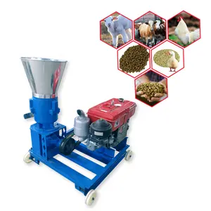 220v animal pellet mill machine feed granulator duck feed making machine