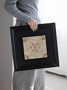 Cuadro Decorativo con Conchas Naturales para Adornos del Hogar, Pintura Tridimensional para Pared de Entrada, Cuadro Colgante - Product Image 3