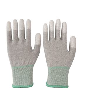 Guantes de <span class=keywords><strong>PU</strong></span> DE SEGURIDAD antiestáticos ESD resistentes a la abrasión para pruebas de montaje Guantes de trabajo de precisión - Product Image 4
