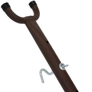 Soporte de Hamaca de Hierro de Diseño Moderno que Ahorra Espacio de 9 pies/10 pies para Jardín o Patio, Muebles de Exterior Plegables - Product Image 5