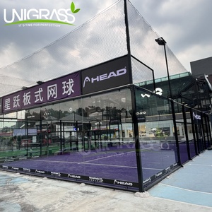UNIGRASS nuovo campo da <span class=keywords><strong>Padel</strong></span> all'aperto campo da Tennis sport in erba sintetica multifunzione in erba sintetica fabbrica di campi da paddle - Product Image 4