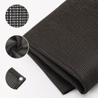 Filet d'ombrage noir en HDPE tricoté warp, résistant aux UV (30%-95%), en rouleau pour serres, fermes et pépinières