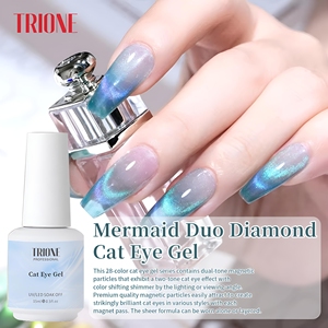 <span class=keywords><strong>Vernis</strong></span> à ongles gel œil de chat holographique 9D effet arc-en-ciel, UV Soak Off, paillettes galaxie, pour usage professionnel en salon, fournitures pour ongles OEM/ODM - Product Image 3
