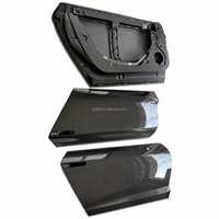 Nouveau pour GTR R35 2007-2024 : Panneaux de porte en fibre de carbone sèche OEM 80100-JF00A 80101-JF00A (paire gauche/droite) pour rétrofit/amélioration