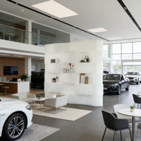 Mur de séparation en papier pour concessionnaire automobile 4S, boutique, bureau, maison, écran d'affichage, fond de diffusion en direct, pliable et extensible