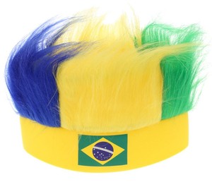 Diadema de Nailon Ecológica con Logotipo Personalizado para Fútbol, Decoración para Fiestas de Fútbol, Color de la Bandera Nacional, Diadema para Fanáticos - Product Image 3