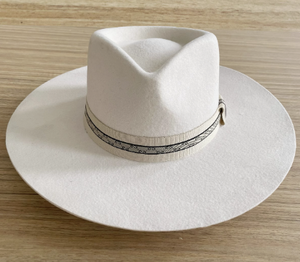 A111303 Chapeaux Fedora en feutre 100% laine australienne à large bord, style classique, avec sangle, unisexe, pour jazz, décontracté, fête, toutes saisons - Product Image 1