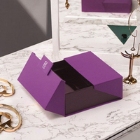 Boîtes cadeaux rigides de luxe modernes personnalisées, emballage cosmétique mat, doublure en éponge, carton pliable, logo personnalisé, vente en gros de qualité supérieure