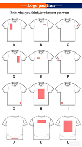 เสื้อยืดคอกลมคุณภาพสูง ผ้าฝ้ายหนา 100% ดีไซน์ทันสมัย สไตล์ลำลอง สำหรับผู้ชาย รับผลิตตามสั่ง ขายส่ง เสื้อยืดแขนสั้น - Product Image 6