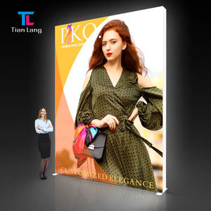 TianLang Boîte à lumière portable d'intérieur de conception libre Publicité Impression personnalisée Promotionnel Led Up Seg Boîte à lumière - Product Image 1