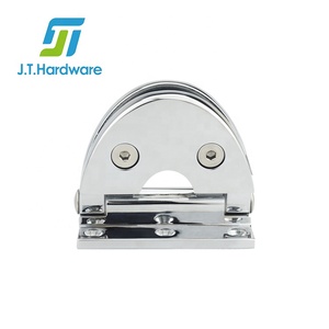 कनाडा ग्लास से दीवार पीतल के शॉवर एनक्लोजर स्क्रीन फ्लैप राउंड ट्यूब पाइप पत्ती ग्लास पिलांज बिना वसंत के - Product Image 3