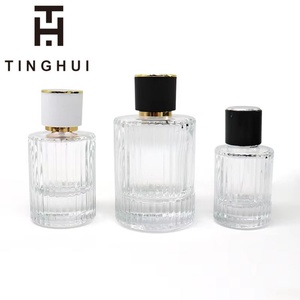 Customized Luxury Perfume Bottle 30ml 50ml 100ml Flat Glass Scent Diffuser with Sprayer <b>and</b> Dropper <b>Sealing</b> Type - Product Image 4