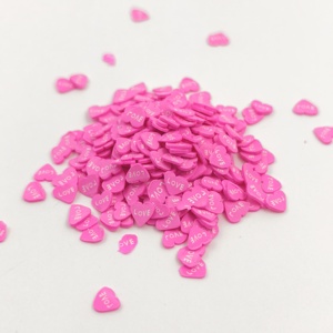 1kg/Sac – Vente en Gros Direct Usine – Accessoires et Patchs pour Ongles en Pâte Polymère à Motif Cœur Personnalisable – Tranches de Pâte Polymère - Product Image 3