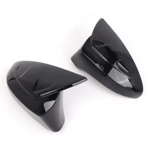 Lexus Rearview Mirror Covers ABS Plastic Full <b>Set</b> For 2013-2020 Models Horn Shape Design - Product Image 1