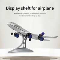 Avion planeur électrique télécommandé 3 canaux 2,4 GHz RTF prêt à voler, modèle en plastique avec portée de 200 m, piles incluses