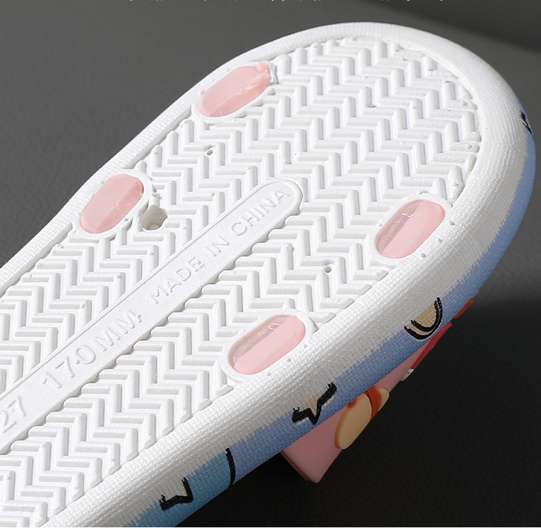 Children Slippers Summer Space Rabbit Indoor Non-slip Soft Baby Cartoon Slippers for Boys and Girls