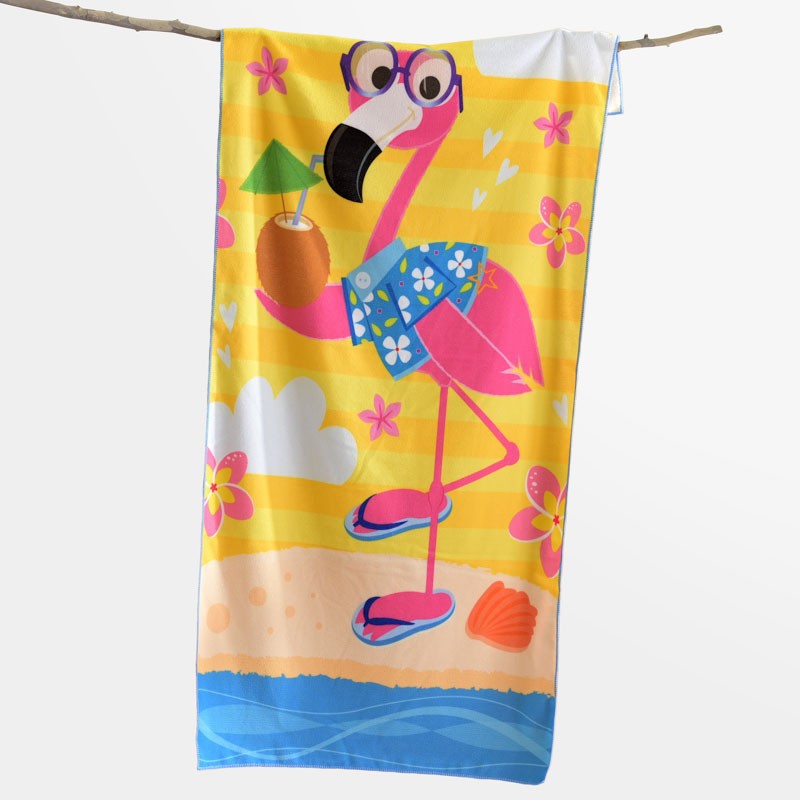 Yellow Big-eyed flamingo