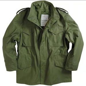 Jaket Musim Dingin Olive Green <span class=keywords><strong>M65</strong></span> Jaket Lapangan <span class=keywords><strong>M65</strong></span> Loreng Amerika - Product Image 1