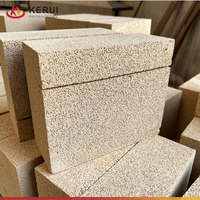 KERUI 1350 ℃   Brique isolante légère, brique réfractaire à haute teneur en aluminium pour four industriel