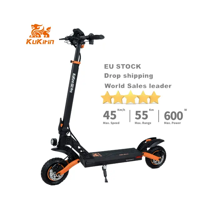 EU STOCK 2024 KUKIRIN G2 PRO EU Warehouse Three-speed Modes Disc Brake Adult Electric Scooter