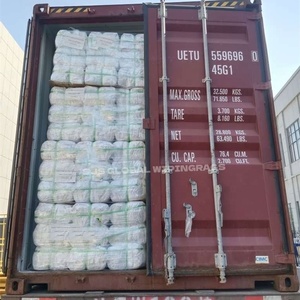 Chiffons de nettoyage industriels en coton 100% recyclé blanc, à faible peluchage, pour essuyer l'eau et l'huile - Product Image 1