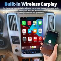 Radio Reproductor de Video Android 13 con Pantalla IPS de 256G para Auto, GPS para Lexus RX300 RX330 RX350 RX400h Toyota Harrier, AutoRadio, Grabadora