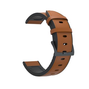 Bracelet en silicone en cuir de qualité supérieure pour Amazfit <span class=keywords><strong>GTR</strong></span> 47mm Bracelet élégant pour <span class=keywords><strong>Xiaomi</strong></span> Amazfit Stratos <span class=keywords><strong>3</strong></span> 2 2e <span class=keywords><strong>GTR</strong></span> <span class=keywords><strong>3</strong></span> <span class=keywords><strong>Pro</strong></span> 4 22mm - Product Image 2