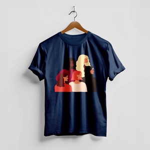 T-shirt grafica da donna con stampa Empowered Women, regalo per la Giornata Internazionale della Donna, maglietta casual femminista, 100% cotone, girocollo, manica corta - Product Image 3