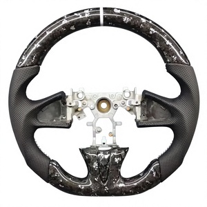 Volant personnalisé en fibre de carbone véritable pour Infinit/i Q50 Q50S Red <span class=keywords><strong>Sport</strong></span> 400 2014 2015 2016 2017 2018 2019 <span class=keywords><strong>2020</strong></span> 2021 - Product Image 3
