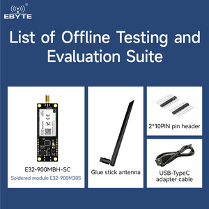 ชุดทดสอบและประเมินผลโมดูลไร้สาย Sub-1G แบบ Lora รุ่น Ebyte ODM E32-900MBH-SC พร้อมอินเทอร์เฟซ Type-C สำหรับการพัฒนาบอร์ด - Product Image 6