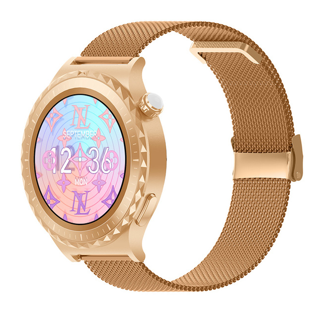 HW23 MINI New Ceramic Craft 1.35" Dazzling Colourful Large Screen BT HD Call NFC Access Control Unlock Smartwatch