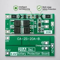 Módulo de Carga USB Tipo C 1A/2A/4A para Baterías de Litio 18650, Placa BMS 2S 3S 4S Li-Po, PCB PCBA para Power Bank