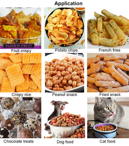 Alimentos Snack Condimento Masa Anillos de raíz de loto Mezcla de palomitas de maíz Sabores Mezcla de sabor a nuez Máquina aromatizante de recubrimiento - Product Image 6