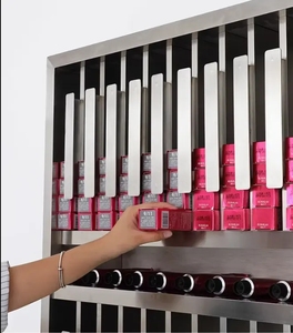 2025 Sober Hair Salon Stainless Steel <b>Locker</b> Dyeing Paste Rack Dyeing Paste Hanging Display Rack <b>Storage</b> Rack - Product Image 2