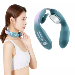 Produtos mais vendidos 2023 Dezenas Elétrica Inteligente Recarregável Pescoço e Voltar Massager com Aquecimento para Alívio Da Dor Do Pescoço - Product Image 1