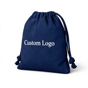 COTTON FIELD Custom Logo Drawstring <b>Bag</b> Cotton Canvas Fabric <b>Medium</b> <b>Size</b> Reusable Storage <b>Bag</b> Rope Handle for Daily Use Shopping - Product Image 1